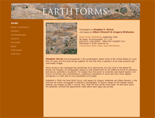 Tablet Screenshot of earthforms.info